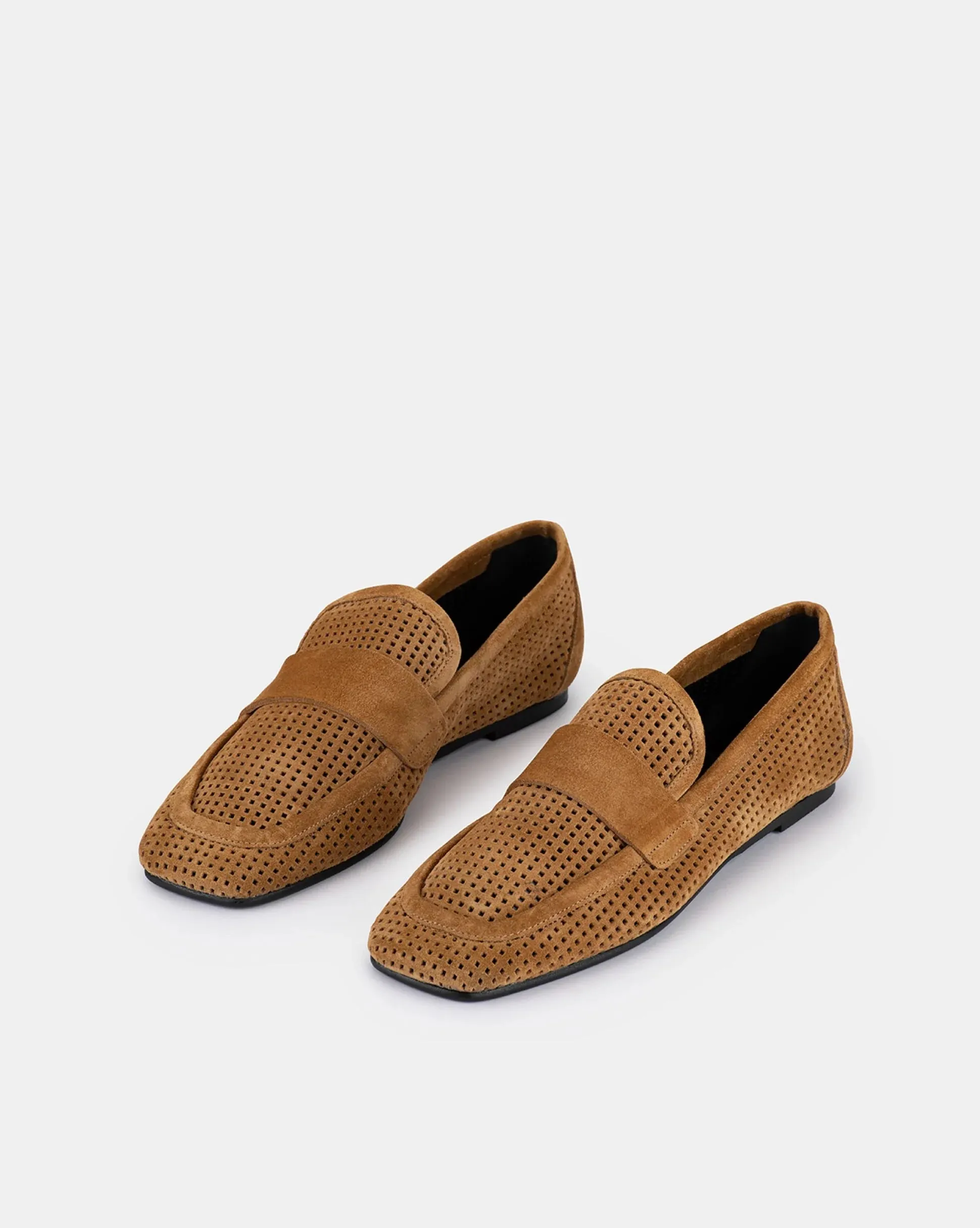 DOF Studios Emilia Loafer - Tan Suede