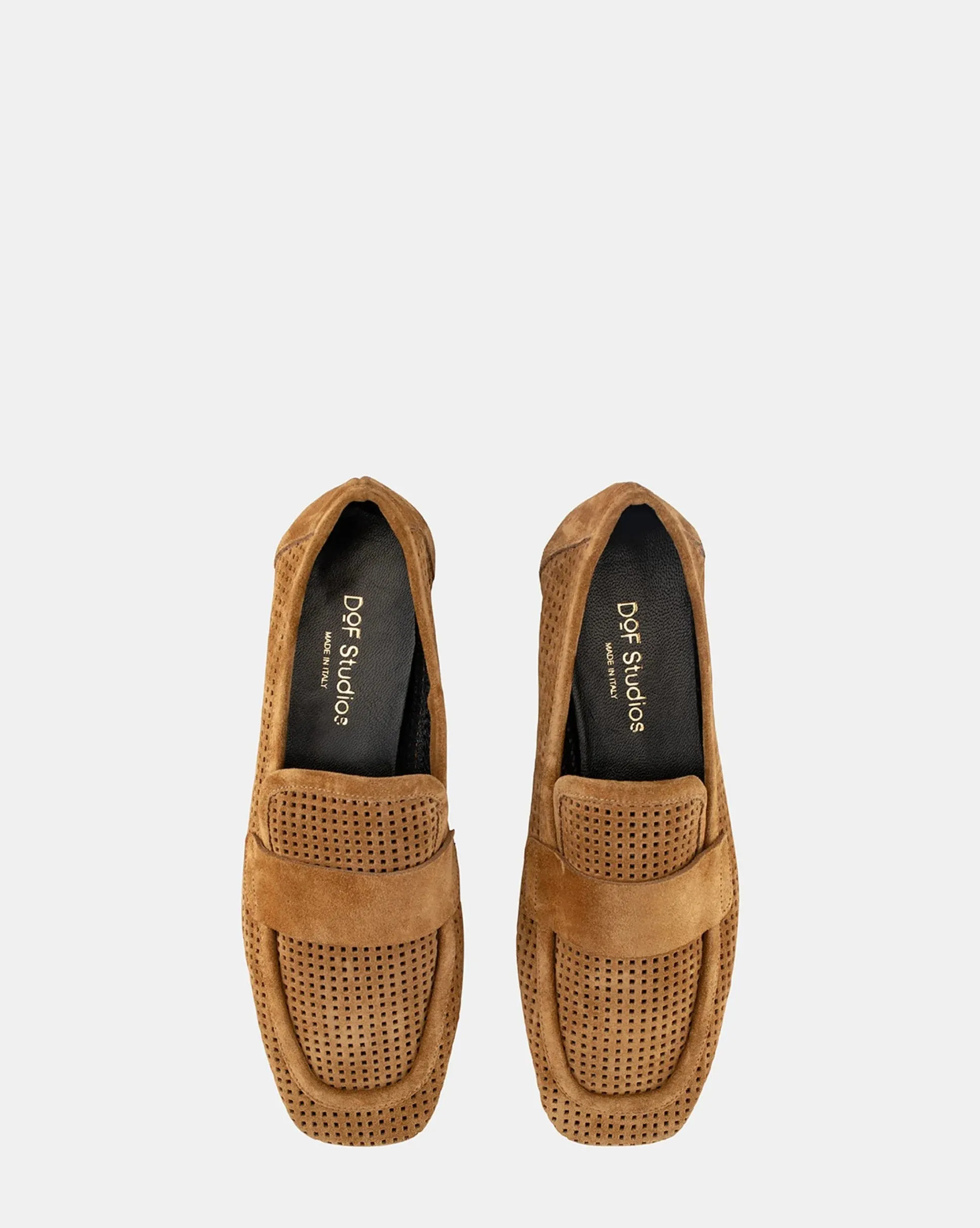 DOF Studios Emilia Loafer - Tan Suede