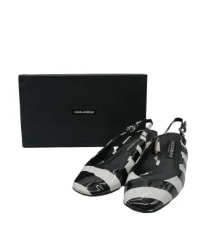 Dolce & Gabbana Zabra Kitten Heels 41 RJC3764