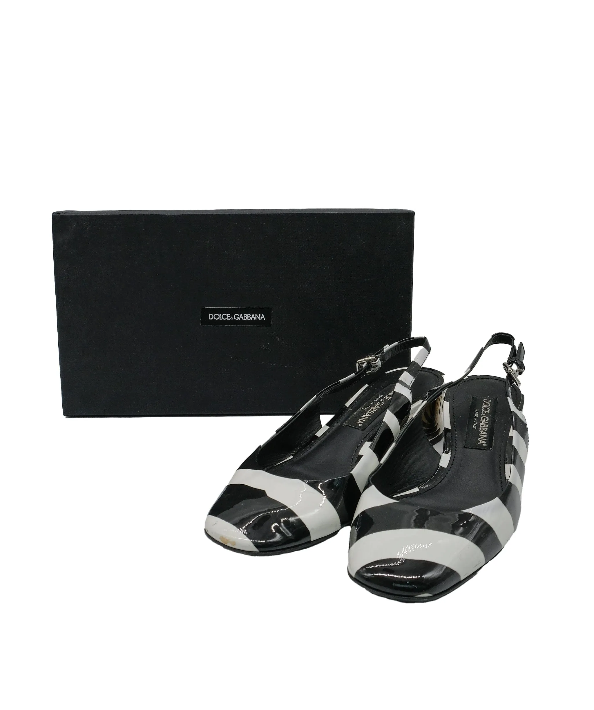 Dolce & Gabbana Zabra Kitten Heels 41 RJC3764
