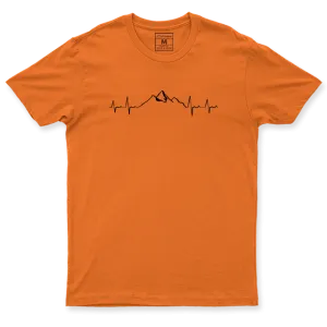 Drifit Shirt: Mountain Heartbeat