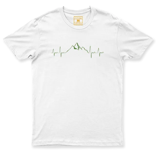 Drifit Shirt: Mountain Heartbeat