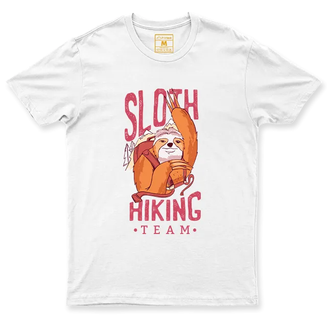 Drifit Shirt: Sloth Hiking Team