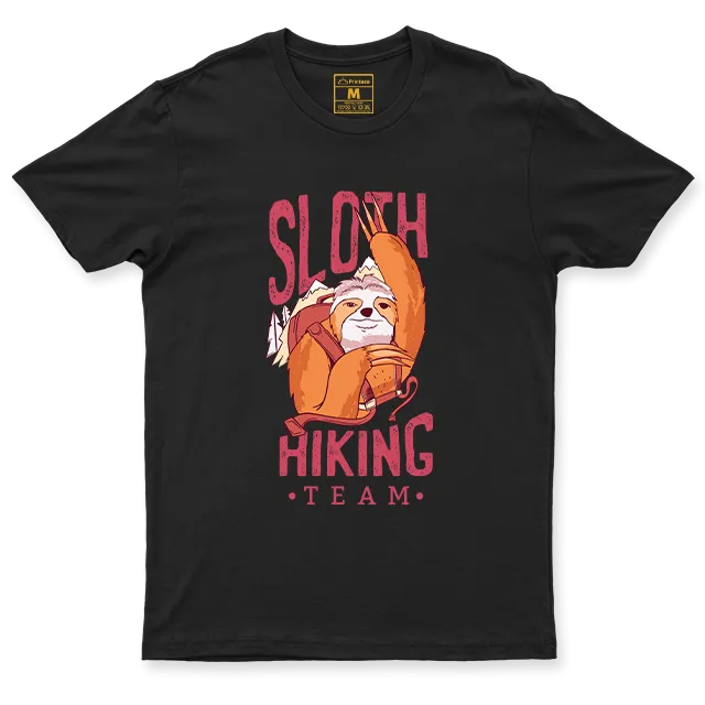 Drifit Shirt: Sloth Hiking Team