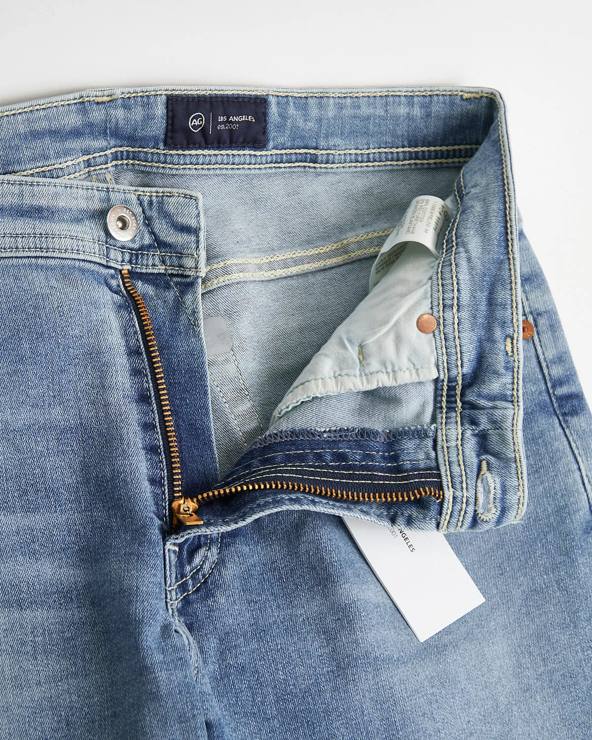 Dylan Eldorado Light Wash Aged Denim Jeans