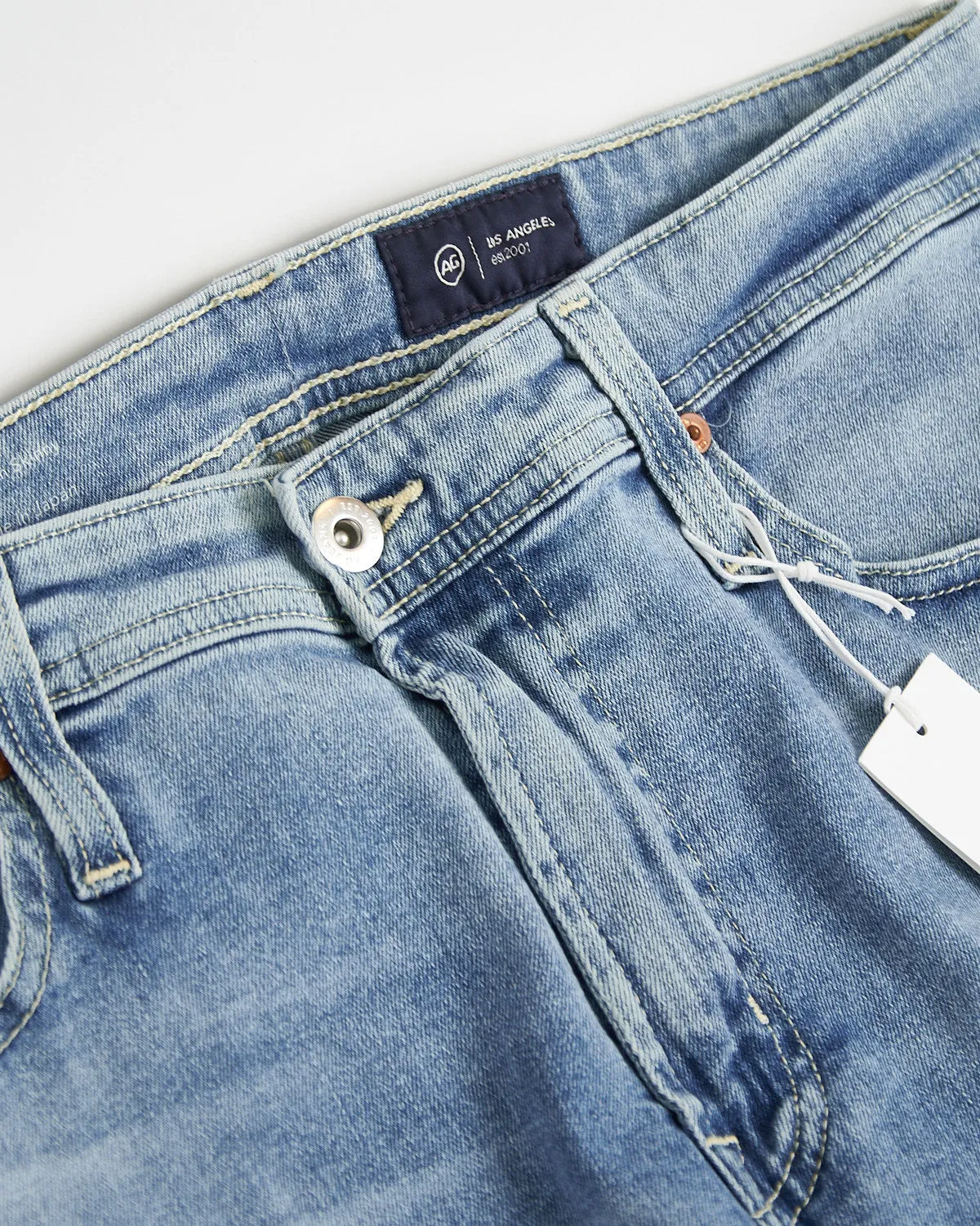 Dylan Eldorado Light Wash Aged Denim Jeans