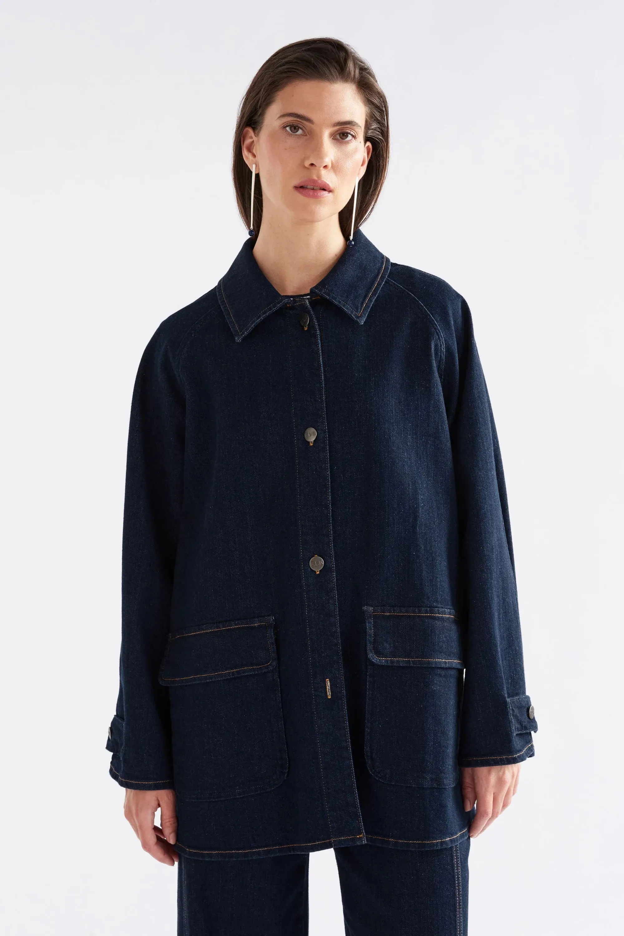 Elk Dark Blue Myes Denim Jacket