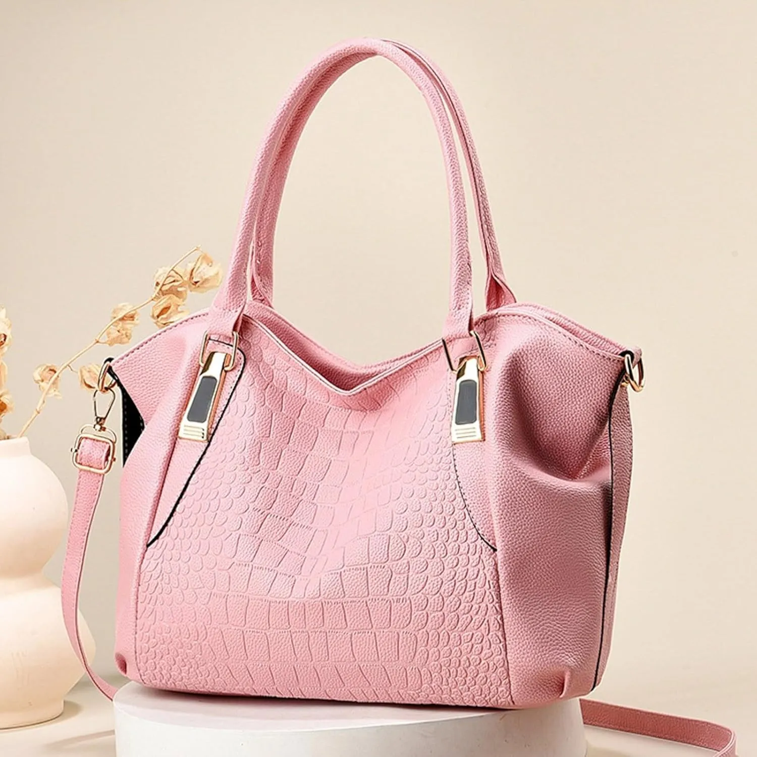 Fashion Woven Purse for Women Top-Handle Shoulder Bag Soft Summer Hobo Tote Bag Large Hobo Shoulder