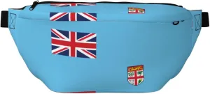 Fiji Flag Stylish Crossbody Waist Pack - Versatile And Compact Travel Pouch For Hands-Free Storage