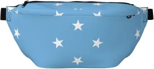 Flag Of Micronesia Stylish Crossbody Waist Pack - Versatile And Compact Travel Pouch For Hands-Free Storage