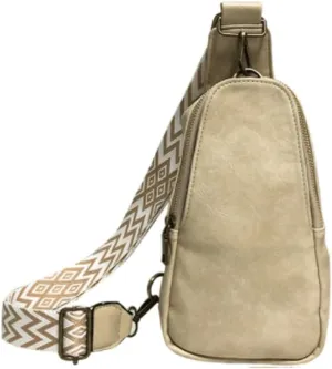 FMURY Women Vintage Fanny Pack Leather Boho Crossbody Shoulder Sling Purses Office Shopper Holder Chest Bags
