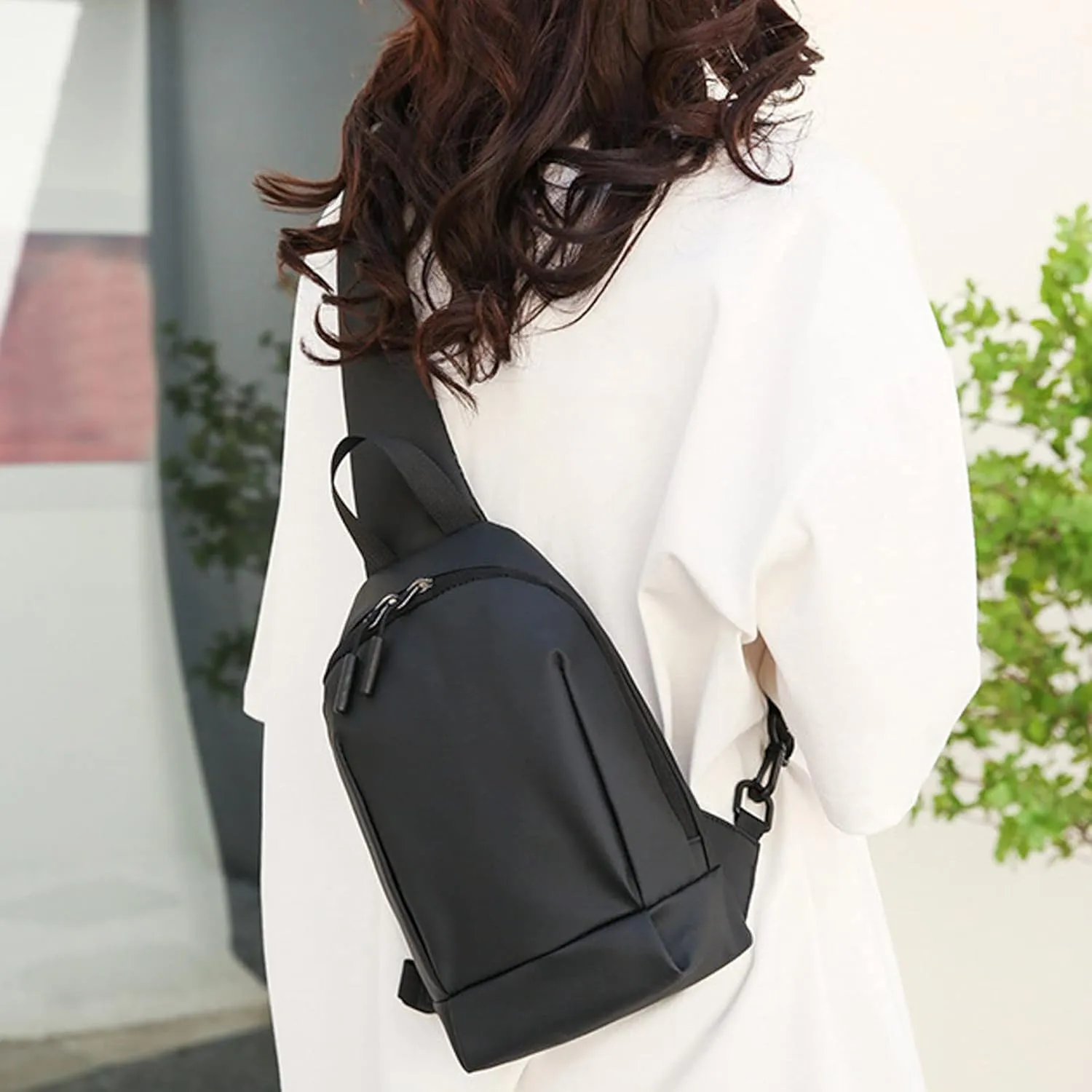 Foldable Daypack for Men Women Men And Women Shoulder Bag Fashion Simple Solid Color New Pattern Large Capacity