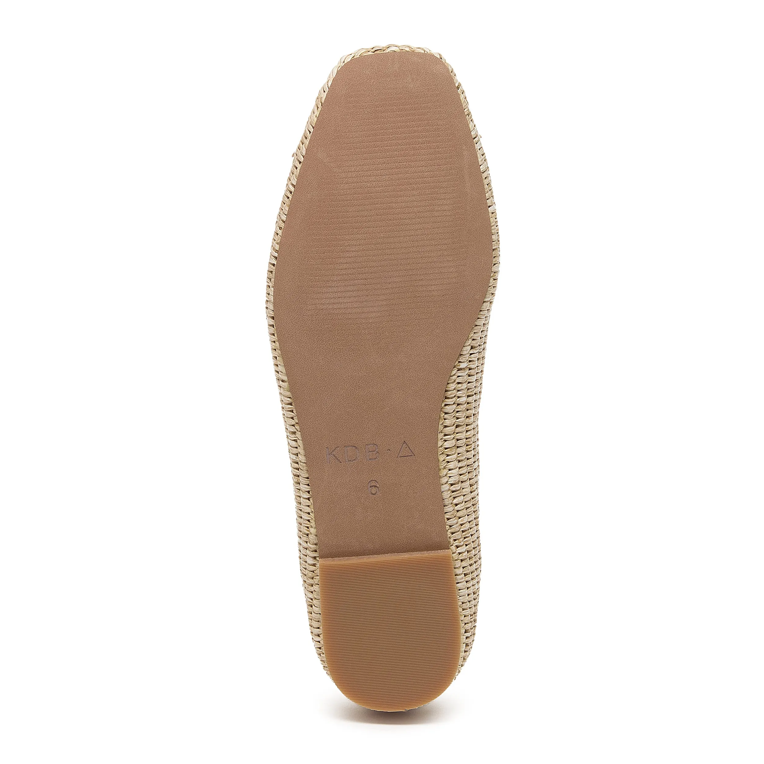 Frankie Mini Raffia Ballet Flats