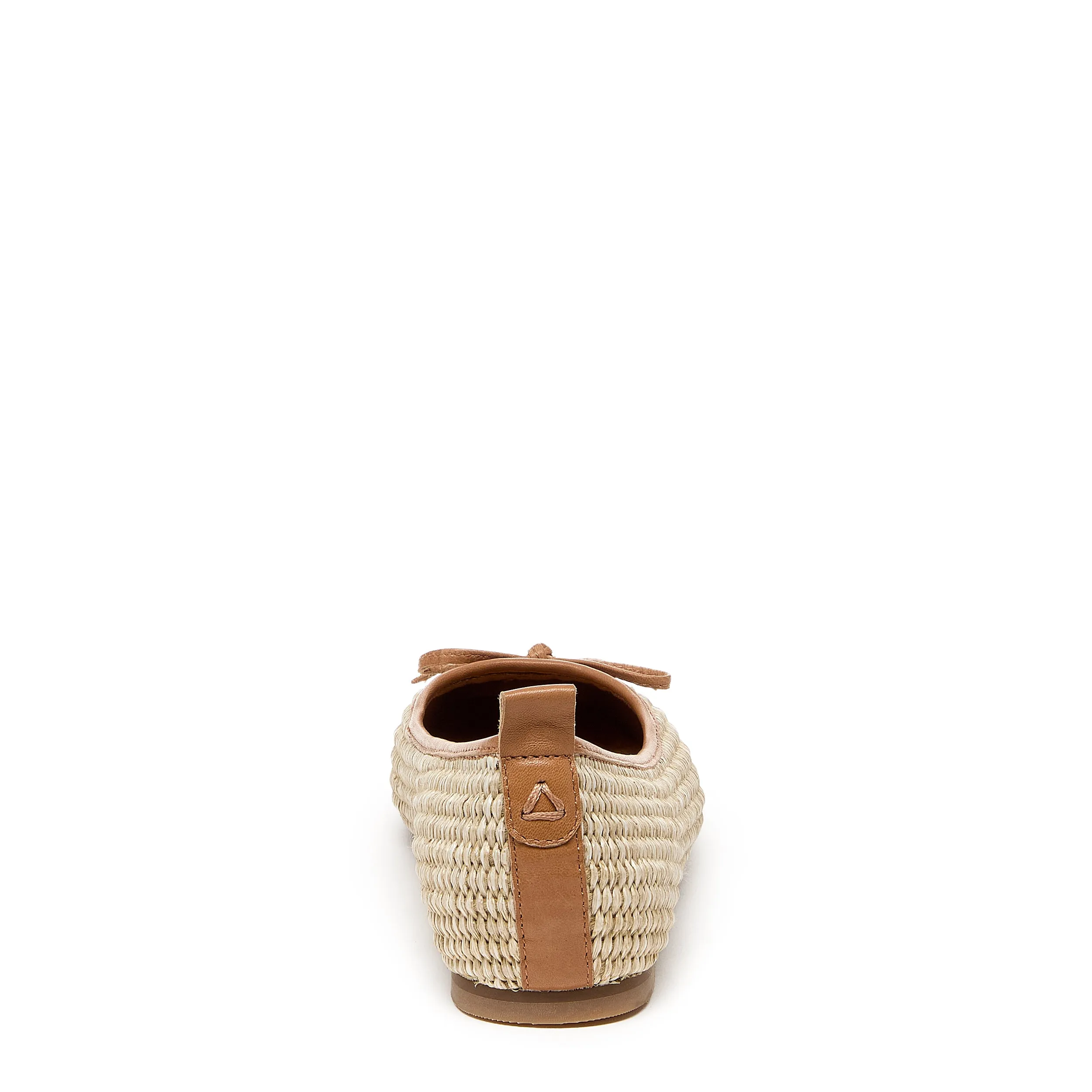 Frankie Mini Raffia Ballet Flats