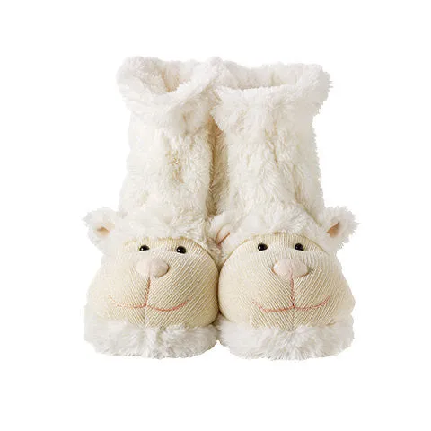 Fun For Feet Slipper Socks Lamb