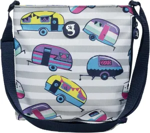 geckobrands Crossbody Bag  Lightweight and Adjustable Crossbody Bag with Multiple Zippered Pockets for Hands-Free Carrying