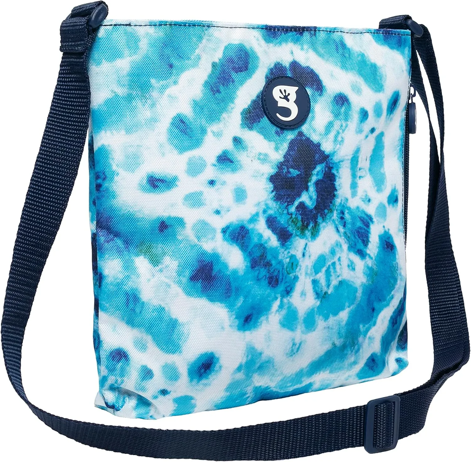 geckobrands Crossbody Bag  Lightweight and Adjustable Crossbody Bag with Multiple Zippered Pockets for Hands-Free Carrying