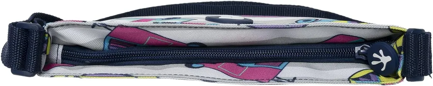 geckobrands Crossbody Bag  Lightweight and Adjustable Crossbody Bag with Multiple Zippered Pockets for Hands-Free Carrying