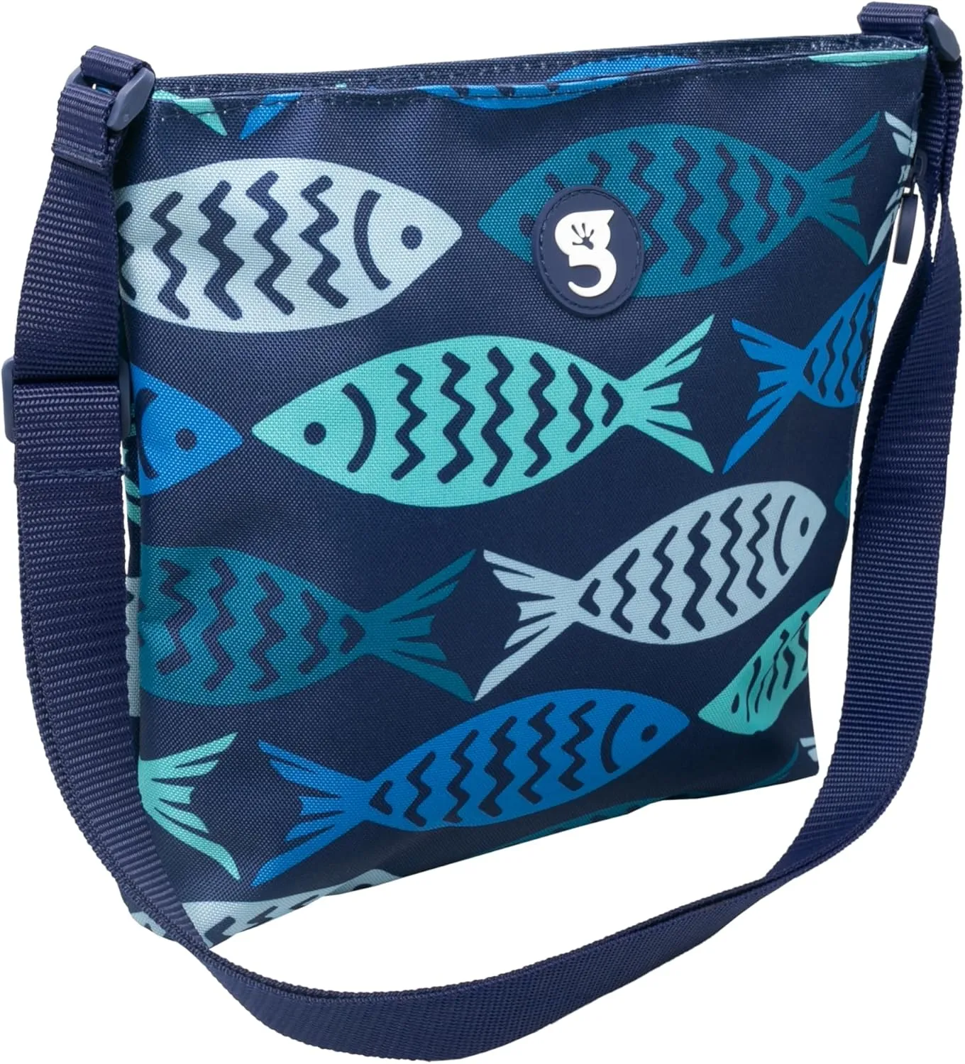 geckobrands Crossbody Bag  Lightweight and Adjustable Crossbody Bag with Multiple Zippered Pockets for Hands-Free Carrying