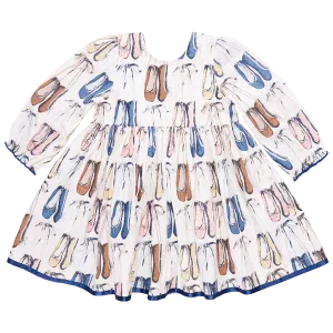 Girls Amma Dress - Ballet Slippers