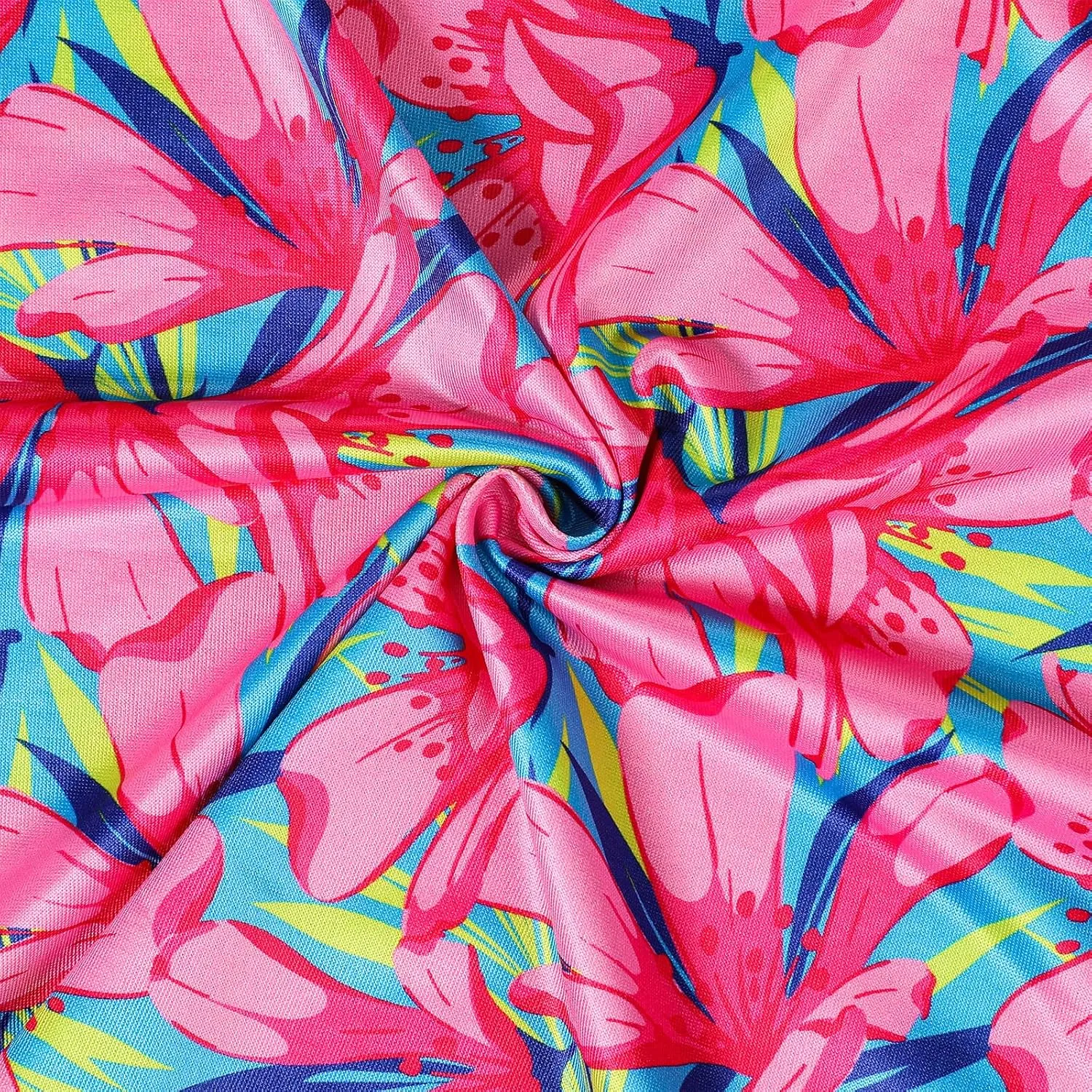 Girls Floral Boho Dress with Flutter Ruffle Sleeves - Summer Casual Holiday Sundress Flower Print Beach Dress 7-14 Years