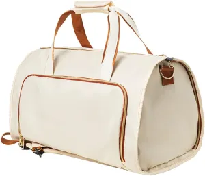 Hanging Garment Bag | Travel Garment Duffle | 2 In 1 Suit Bag, Convertible Garment Bag, Carry Garment Bag, Womens Travel Suit Bag, Suitcase Garment Bag Perfect Use for Garment Bag