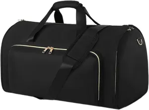 Hanging Garment Bag | Travel Garment Duffle | 2 In 1 Suit Bag, Convertible Garment Bag, Carry Garment Bag, Womens Travel Suit Bag, Suitcase Garment Bag Perfect Use for Garment Bag