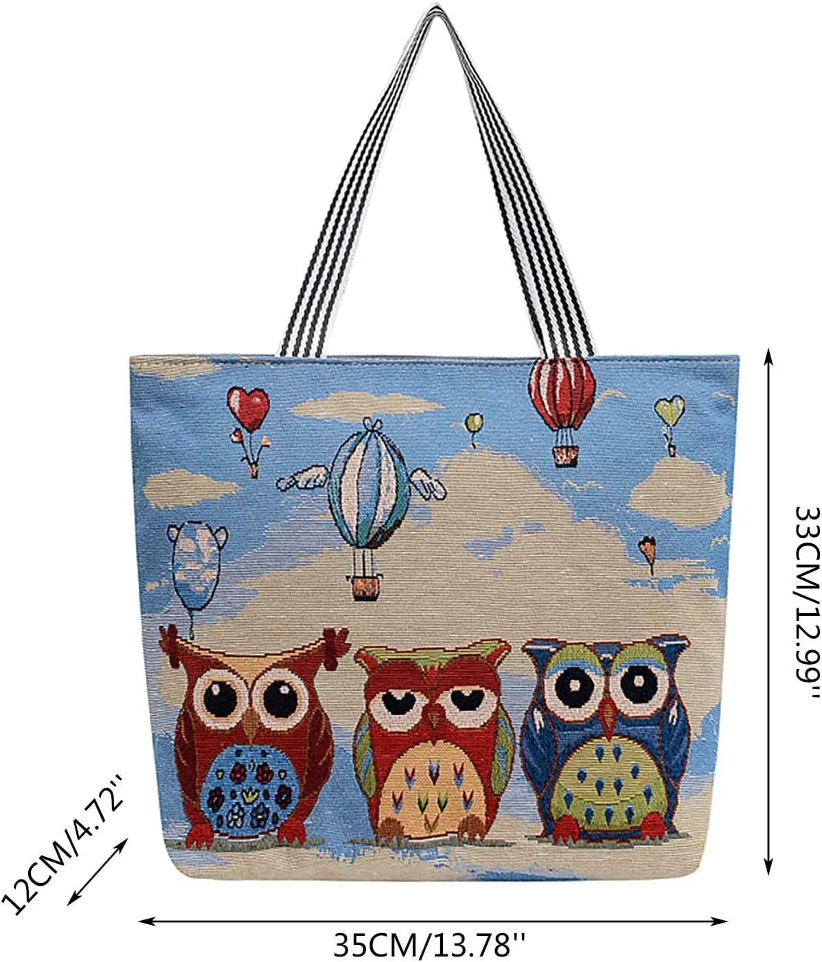 Hobo Shoulder Bag with Big Snap Hook Hardware Women's Cotton Oversized Hobo Shoulder Bag