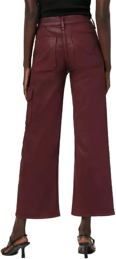 HUDSON Women's Rosie High-Rise Cargo Wide Leg