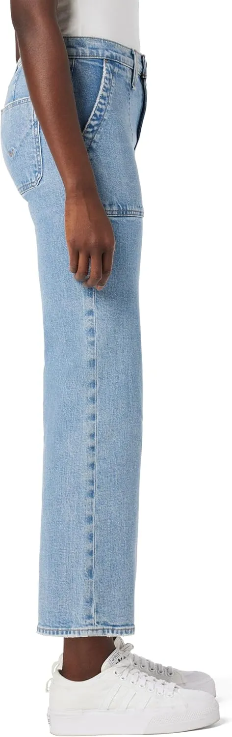 HUDSON Women's Rosie High-Rise Cargo Wide Leg