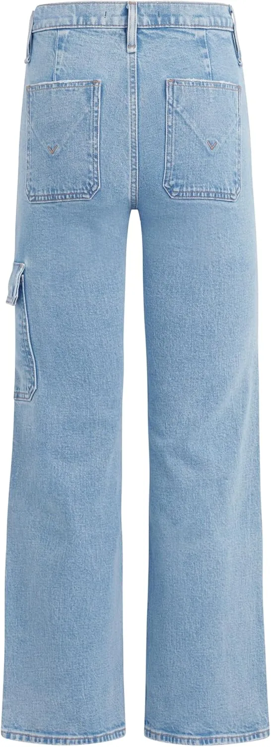 HUDSON Women's Rosie High-Rise Cargo Wide Leg