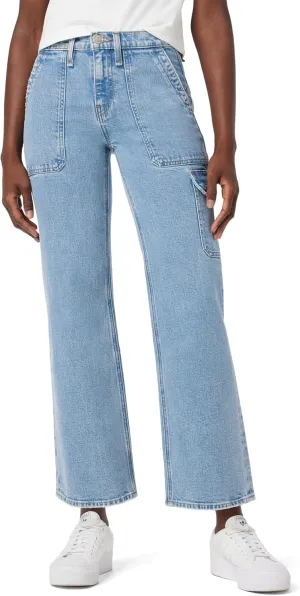 HUDSON Women's Rosie High-Rise Cargo Wide Leg