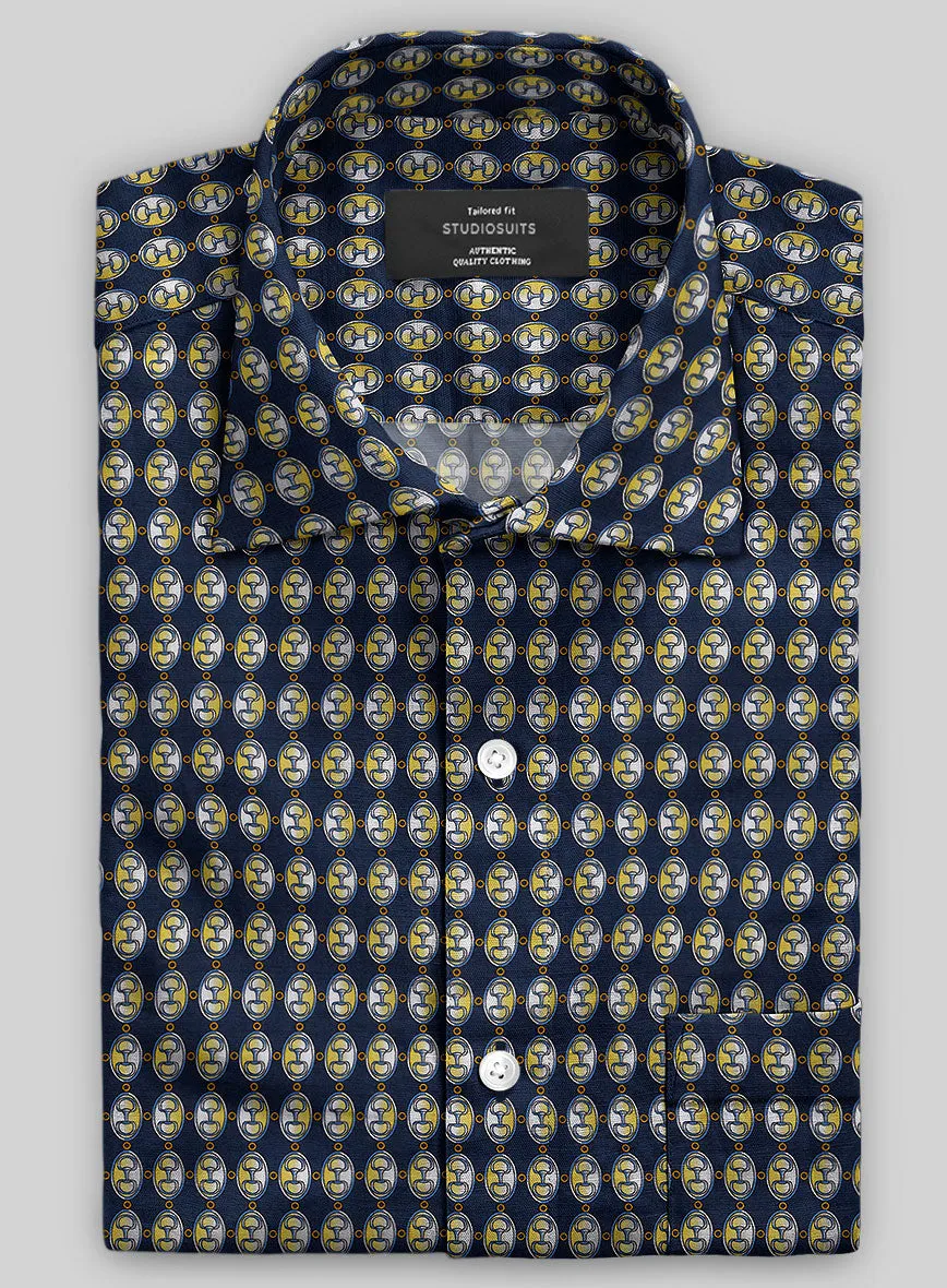 Italian Dorotea Summer Linen Shirt