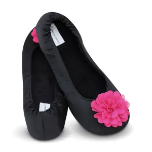 Joyful Fuchsia  Bridesmaid Slippers
