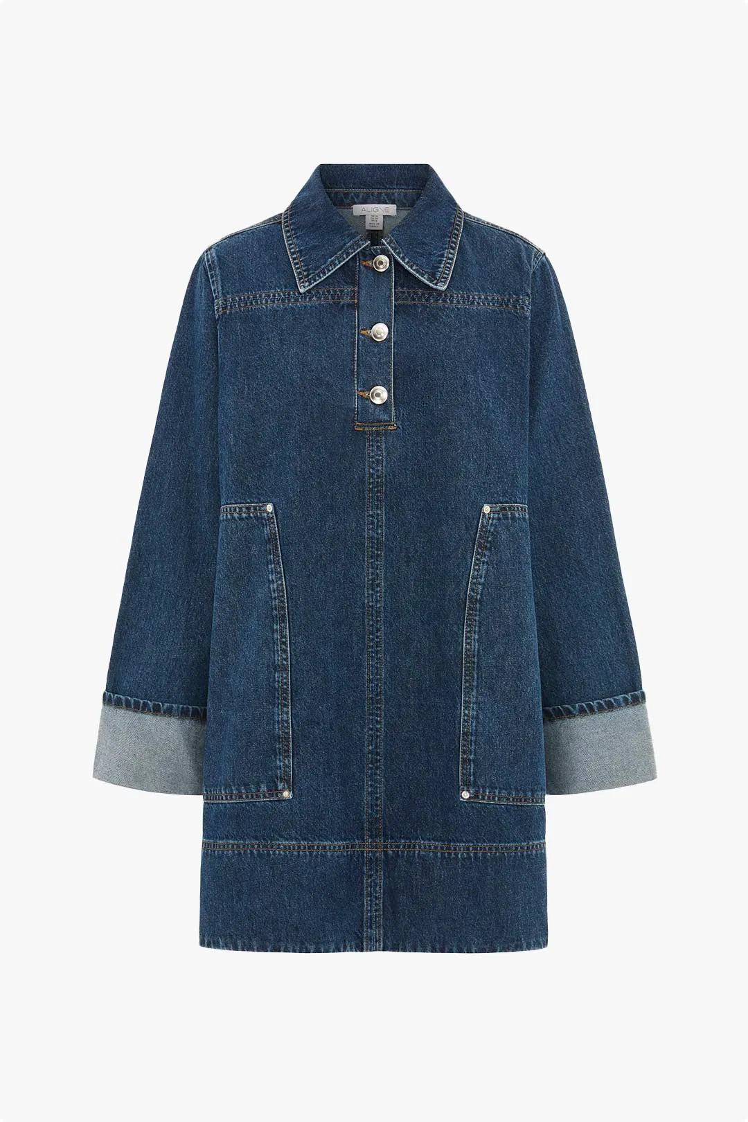 Keri Utility Pocket Denim Dress