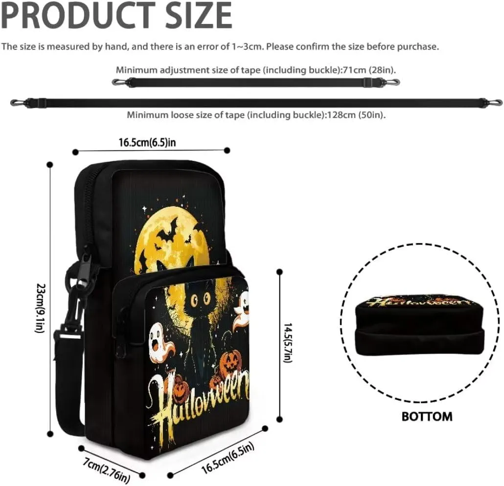 Kuiaobaty Crossbody Bags for Women Small Messenger Bag Stylish Phone Purse for Teen