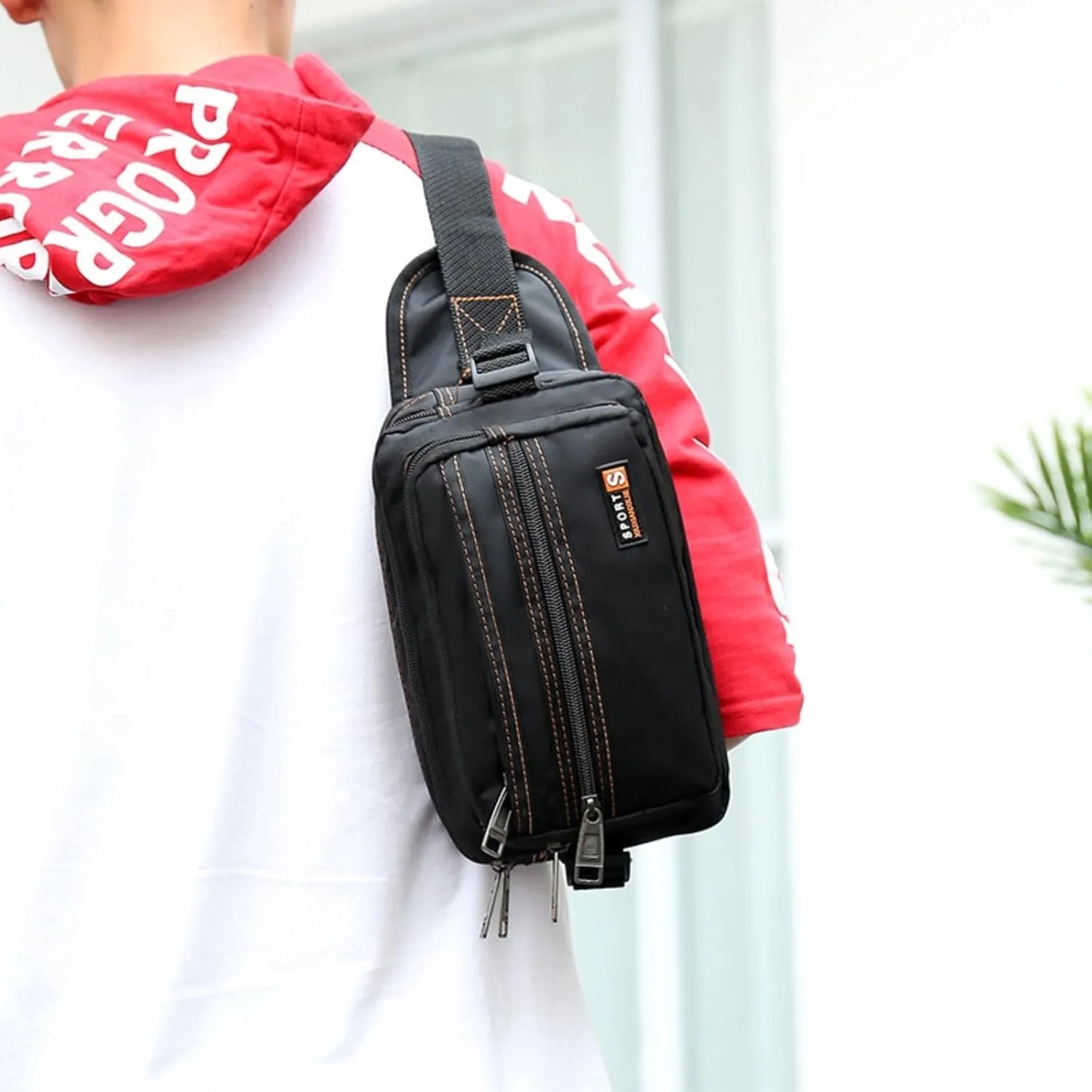 Ladies Crossbody Purse and handbags Waist Bags Outdoor Sport Fanny Pack Hiking Travel Large Waist Pack Outdoor