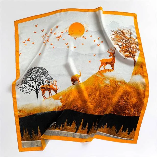 Lady Square Hairbands Foulard Bandana