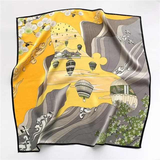 Lady Square Hairbands Foulard Bandana