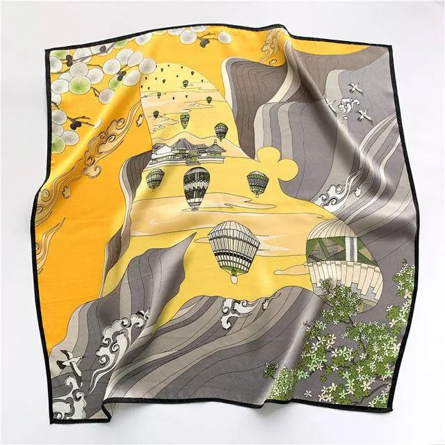 Lady Square Hairbands Foulard Bandana