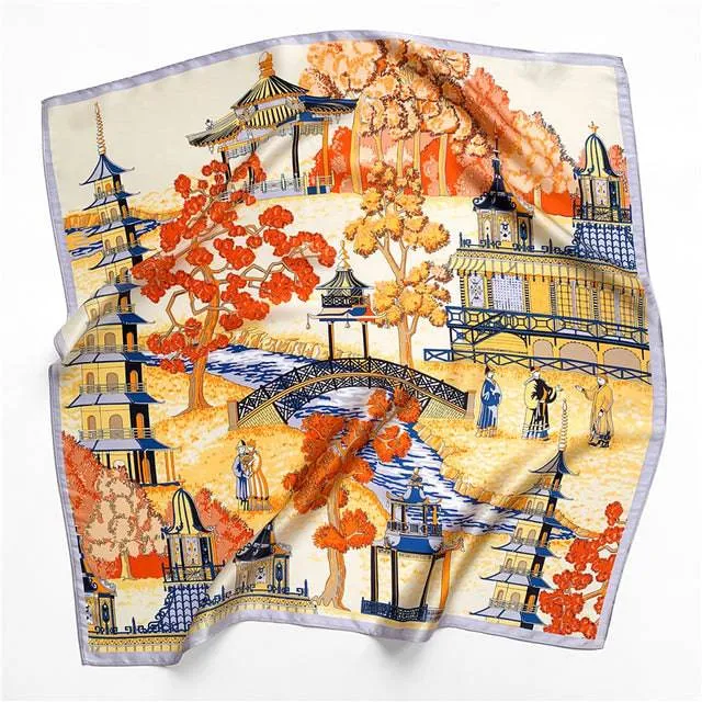 Lady Square Hairbands Foulard Bandana
