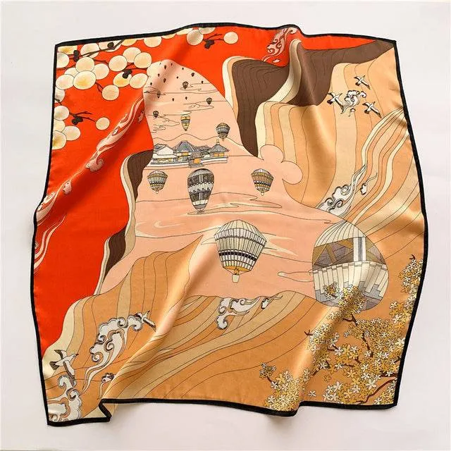Lady Square Hairbands Foulard Bandana
