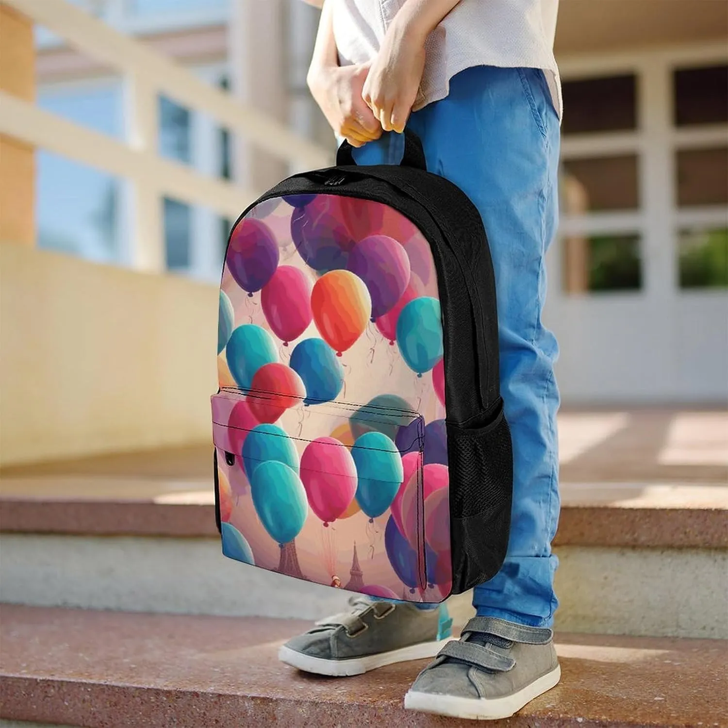 Laptop Backpack for Men Women Lightweight Backpack Balloon Daypack Rucksack with Compartment Laptop Bag