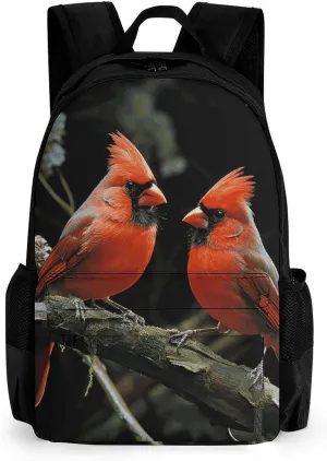 Laptop Backpack for Men Women Lightweight Backpack Birds Fauna Wild Daypack Rucksack with Compartment Laptop Bag