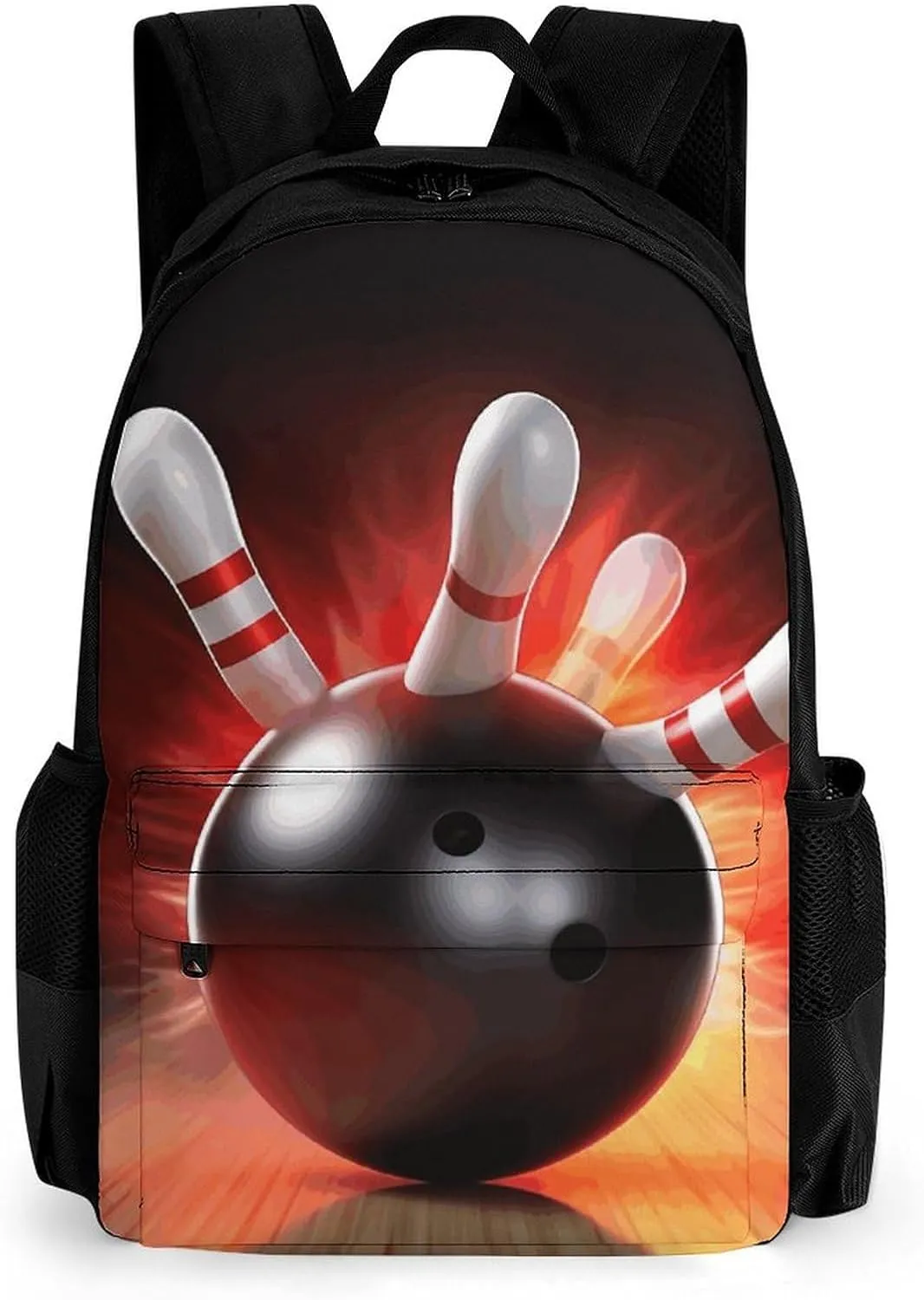 Laptop Backpack for Men Women Lightweight Backpack Bowling Ball Daypack Rucksack with Compartment Laptop Bag