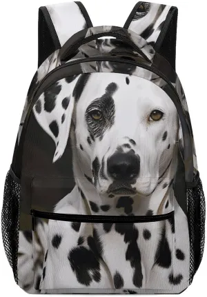 Laptop Backpack for Men Women Lightweight Daypack with Compartment Rucksack Dalmatian Dog Laptop Bag