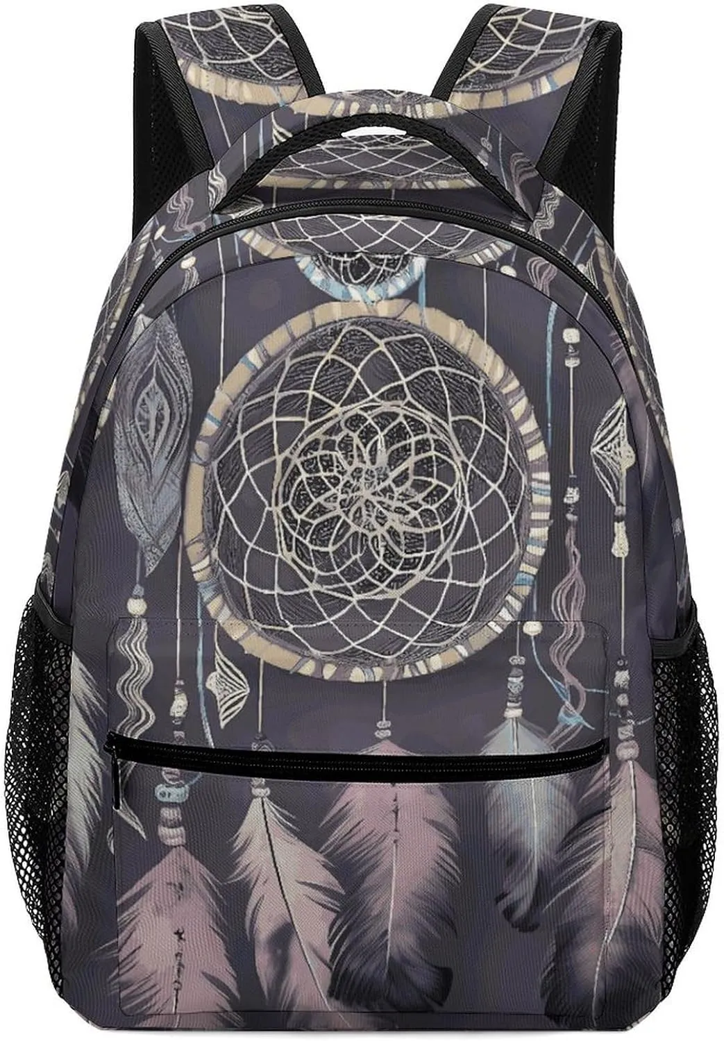Laptop Backpack for Men Women Lightweight Daypack with Compartment Rucksack Dream Catcher Laptop Bag