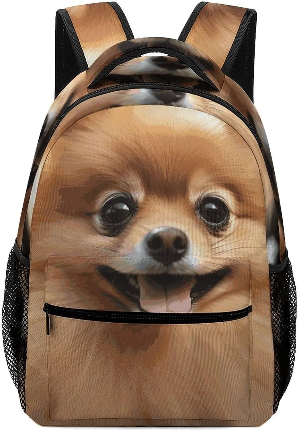 Laptop Backpack for Men Women Lightweight Daypack with Compartment Rucksack Pomeranian Dog Laptop Bag