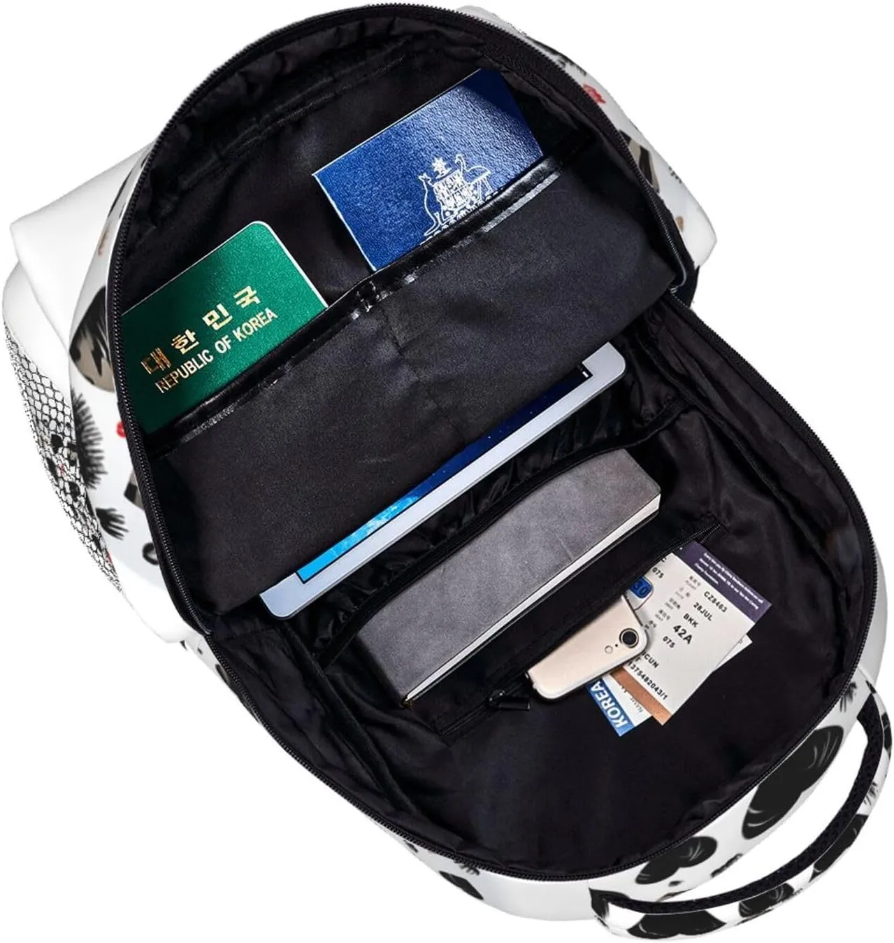 Laptop Backpack for Men Women Lightweight Travel Daypack Carefully Spelled with Love Backpack Rucksack for Work