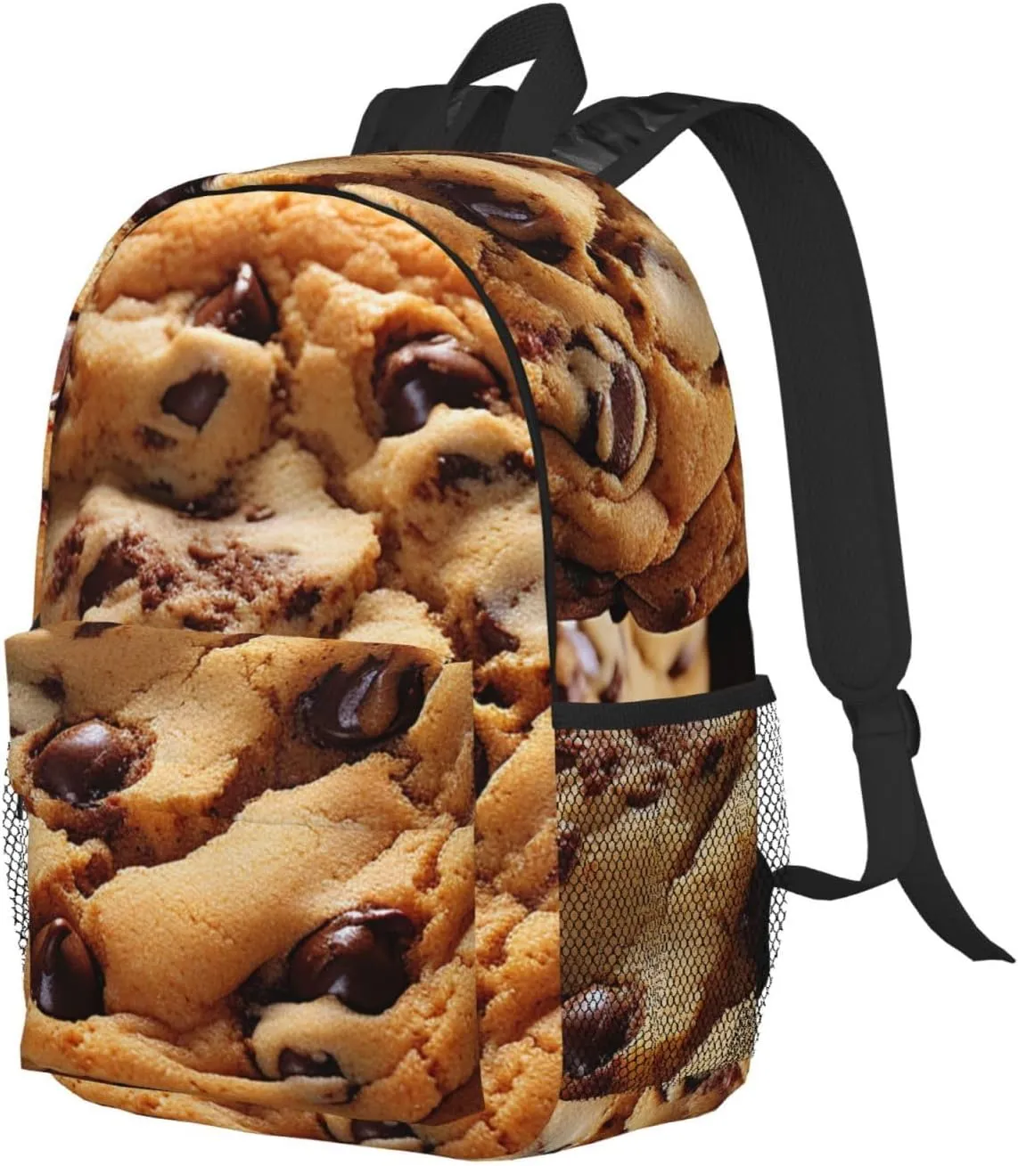 Laptop Backpack Lightweight Backpack for Men Women Daypack Chocolate Biscuit Laptop Bag Casual Backpack for Travel